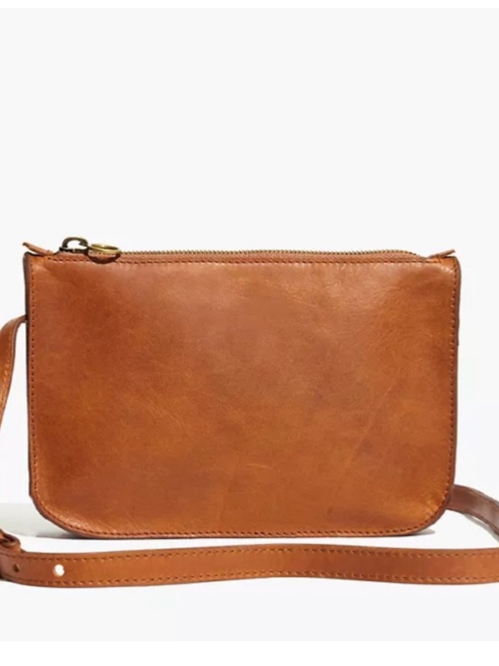 NWT! MADEWELL Simple Crossbody Leather Bag purse
